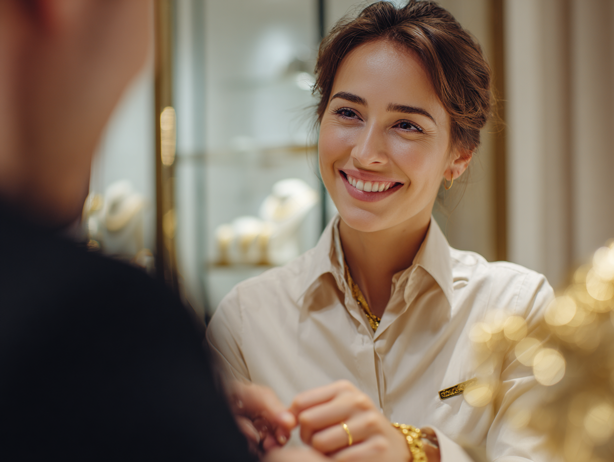 Persönliche Beratung beim Goldankauf Steele